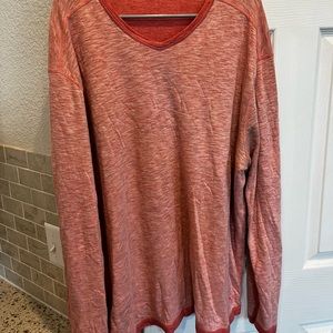 Salmon, pink, Tommy Bahama XL long sleeve
